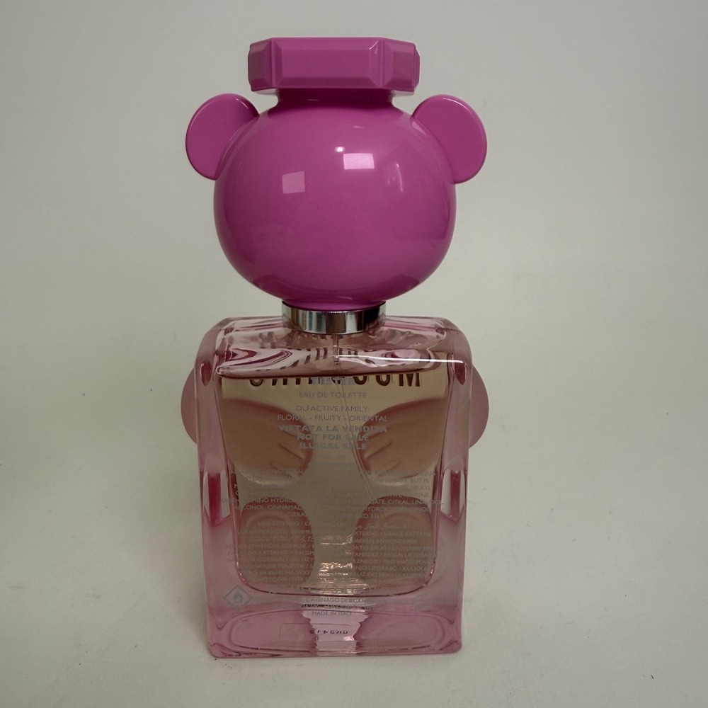 Moschino Toy 2 Bubble Gum EDT Women's Floral Fruity Sweet Pink Tester 3.4 oz New - Picture 3 of 6